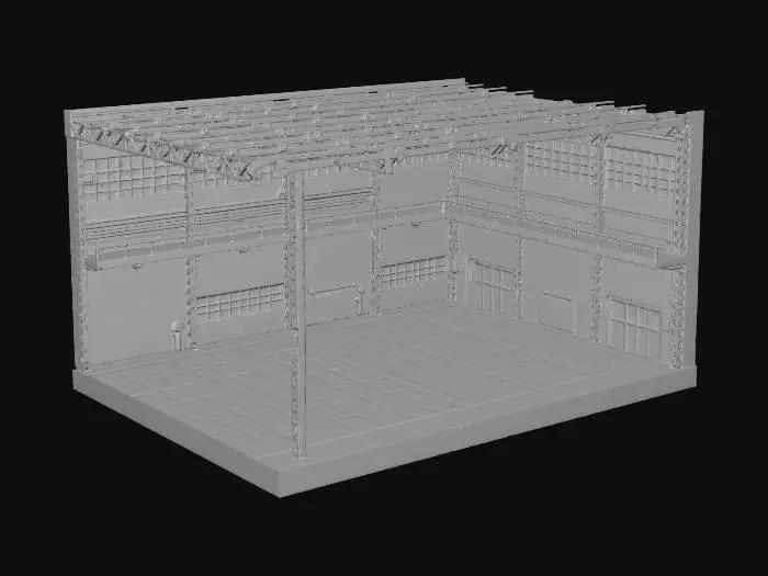 3D model for Warehouse Diorama