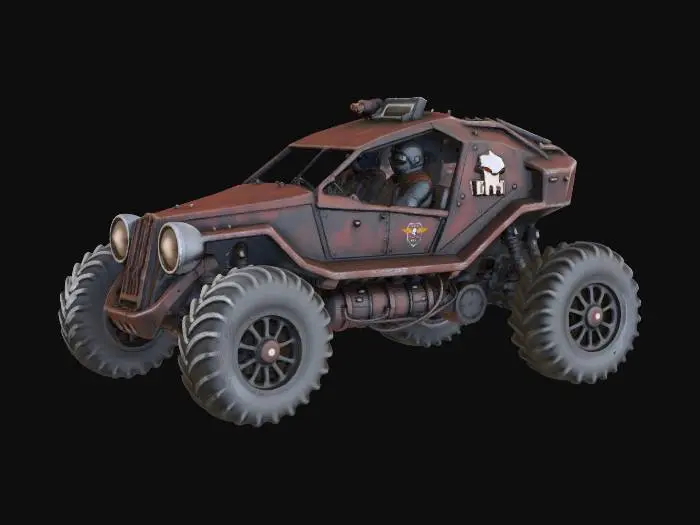 3D model for Rust Raider