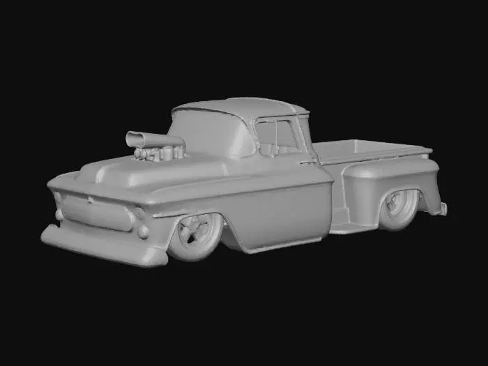 3D model for Retro Rusty Cruiser