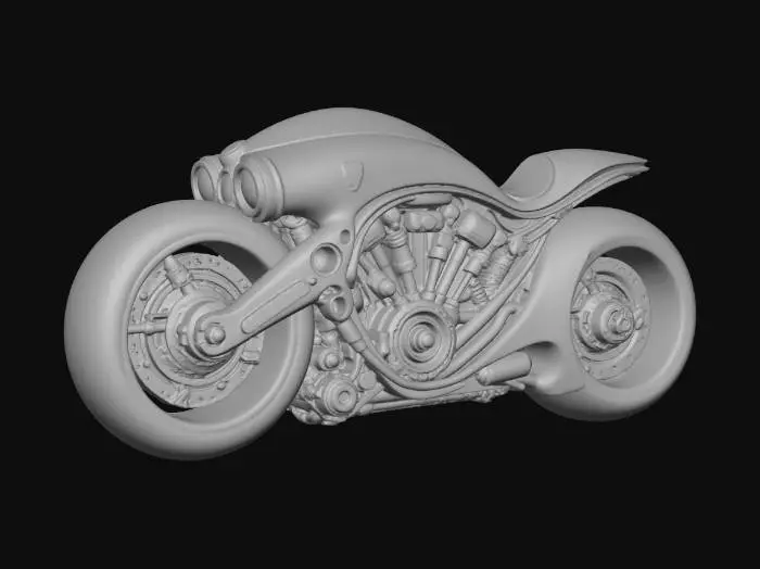 3D model for Futuristic Dream Ride