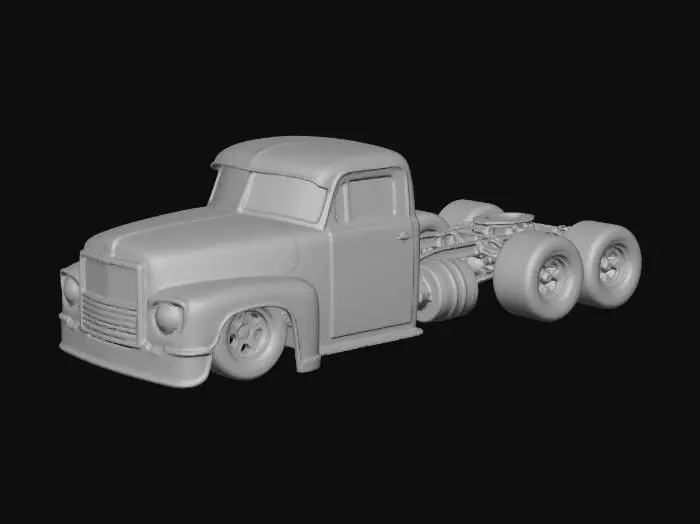 3D model for Rustic Rebel Truck
