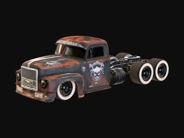 3D model for Rustic Rebel Truck