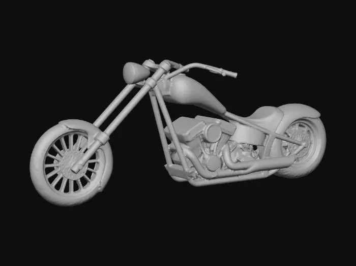 3D model for chopper red
