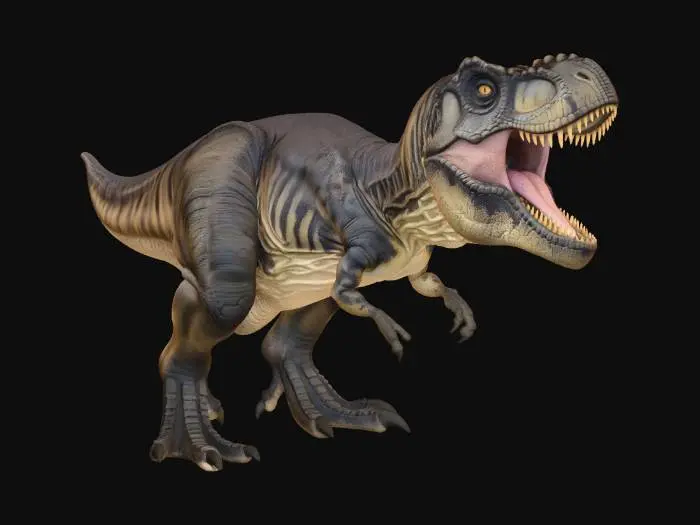 3D model for Roaring Tyrannosaurus Rex