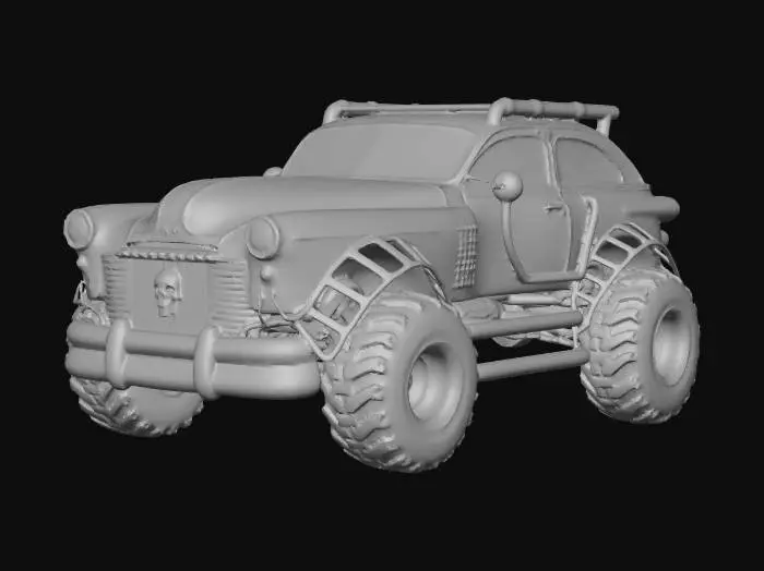 3D model for Skullfire War Rig