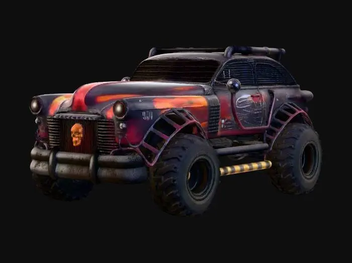 3D model for Skullfire War Rig