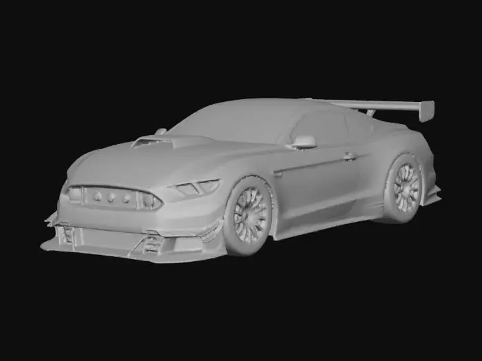 3D model for mustang 64