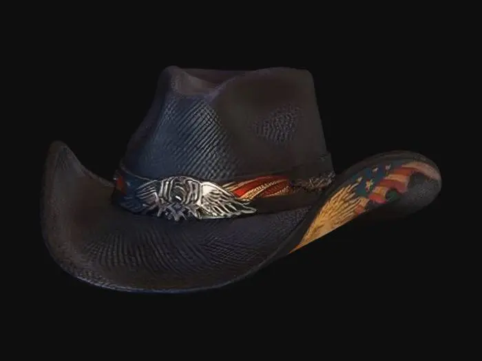 3D model for american hat