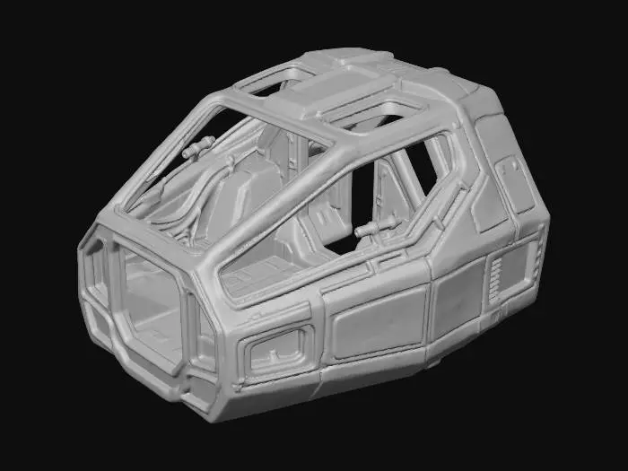 3D model for copkit ship