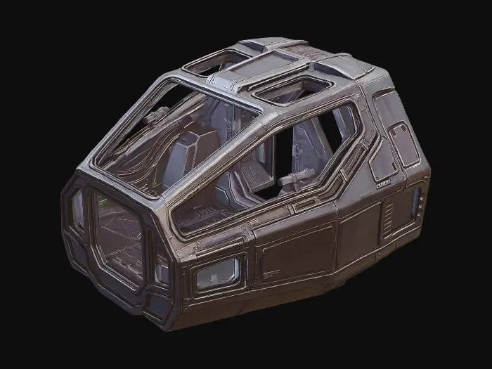 3D model for copkit ship