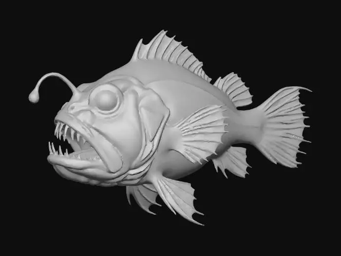 3D model for abyss fish