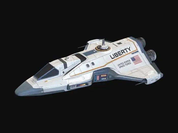 3D model for Liberty Starship