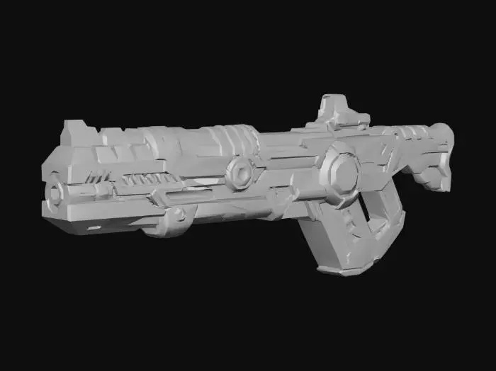 3D model for Desert Sentinel Blaster
