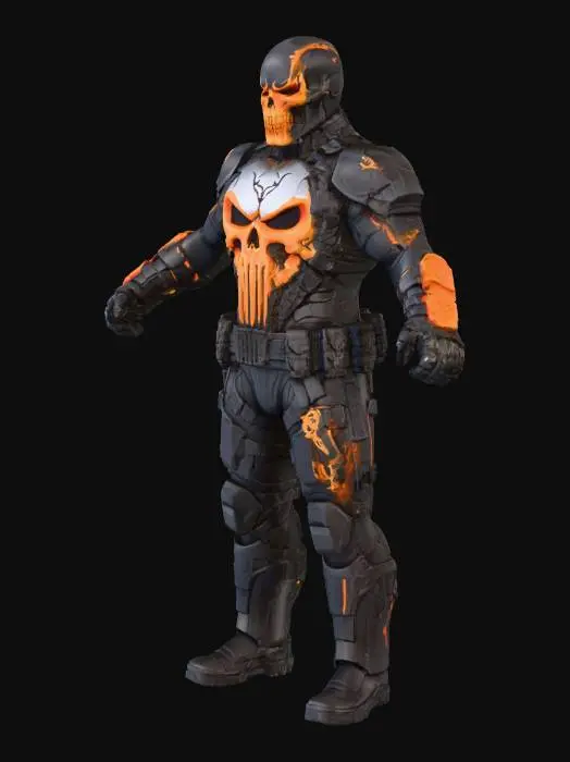 3D model for borrar el hacha, borrrar el fondo de la imagen y poner en perfecta pose T,con los brazos extirados.
manos extendidas mirando hacia abajo ,simetria posicional.