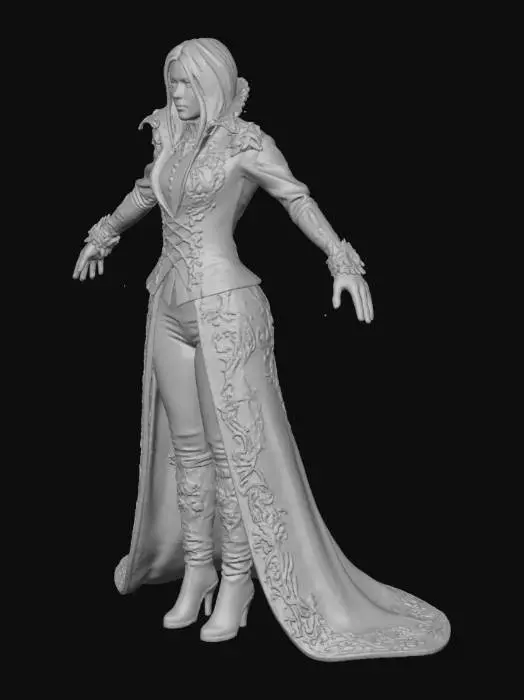 3D model for Vampire Enchantress