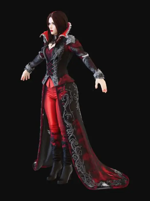 3D model for Vampire Enchantress