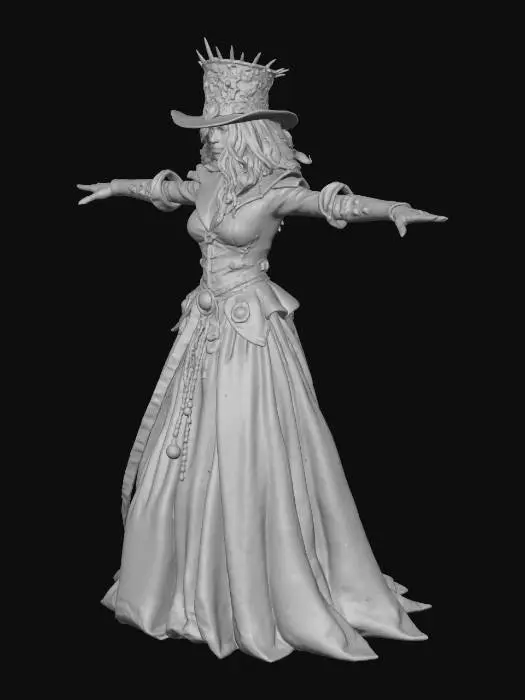 3D model for GothicElegance