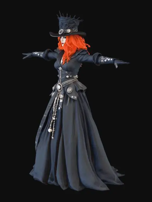 3D model for GothicElegance