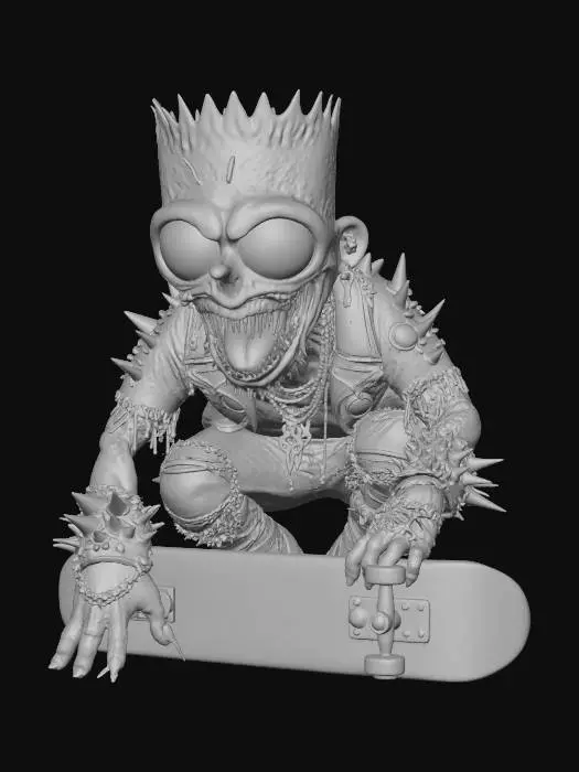 3D model for Skater Fury