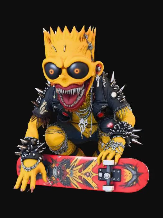 3D model for Skater Fury