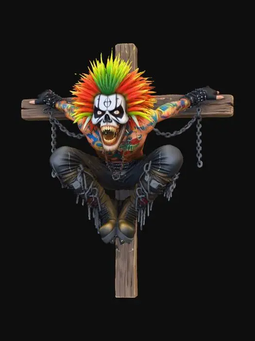 3D model for Carnival Crucifixion