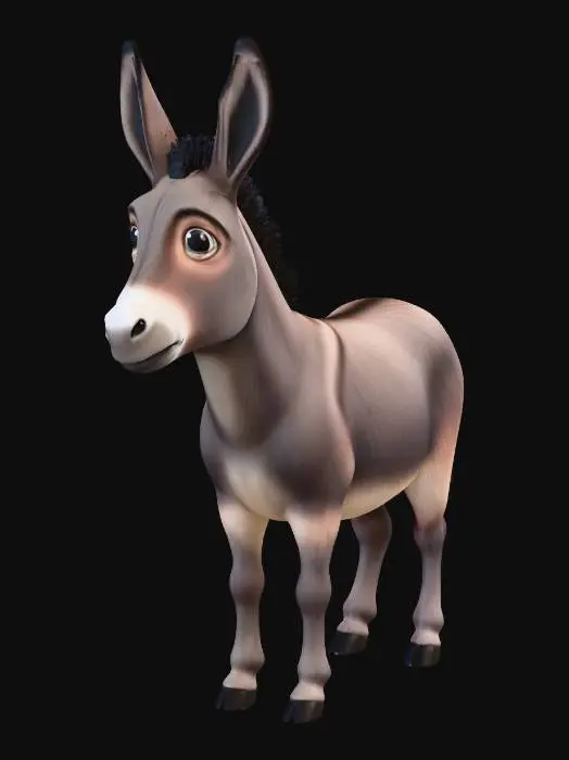 3D model for Donkey Delight