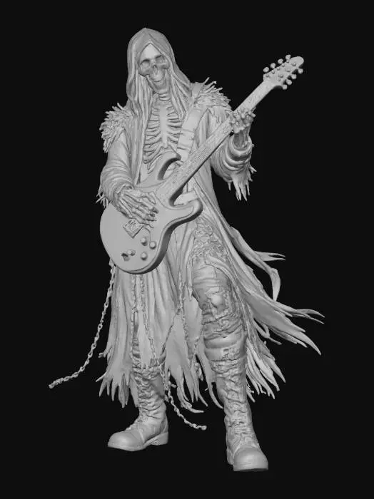 3D model for guitarristShadow_hp