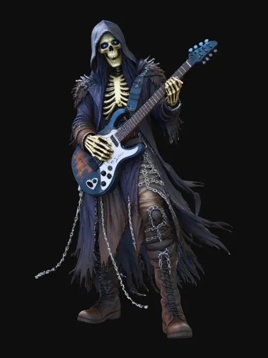 3D model for guitarristShadow_hp