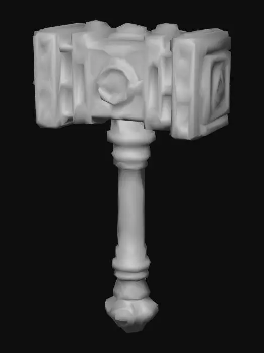 3D model for war hammer
