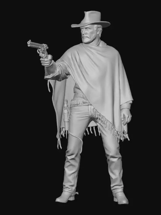 3D model for Cowboy Standoff