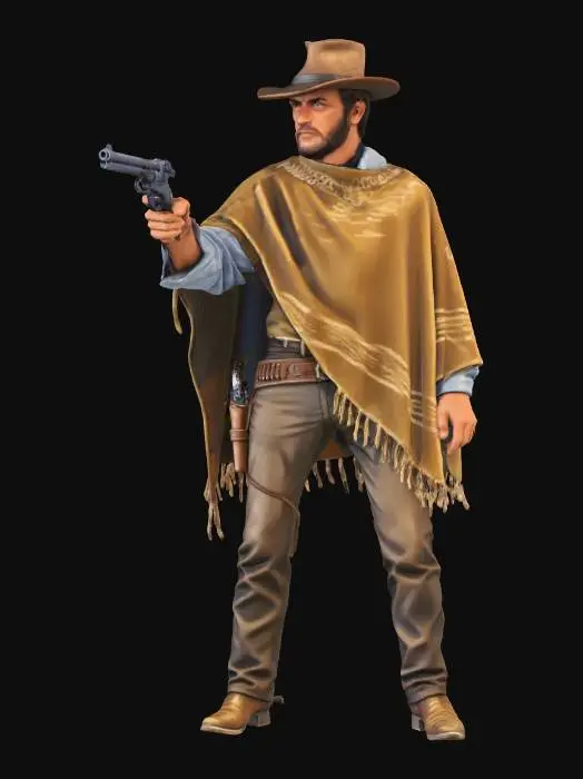 3D model for Cowboy Standoff