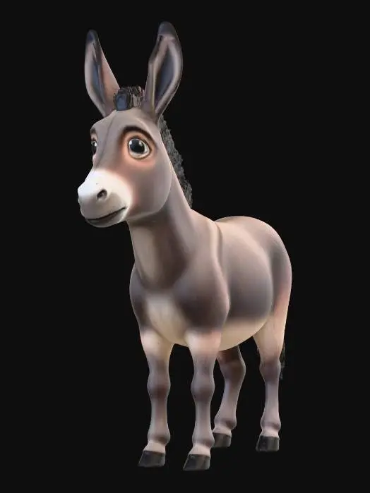 3D model for Donkey Delight