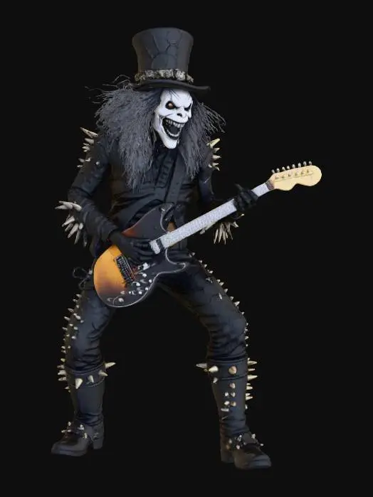 3D model for Unicamente quitar los pinchos de la parte inferior de las botas. !!No modificar nada mas, ni vista, ni tamaños, ni dimensiones, ni perspectiva, ni nada del personaje que no sea las botas