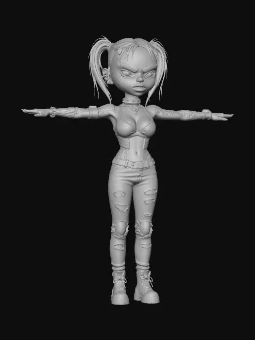 3D model for Harlequin Rebel