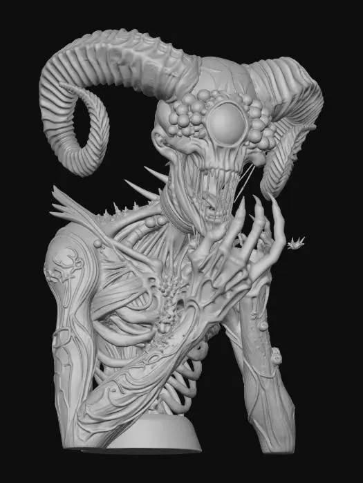 3D model for Monstrous Vision