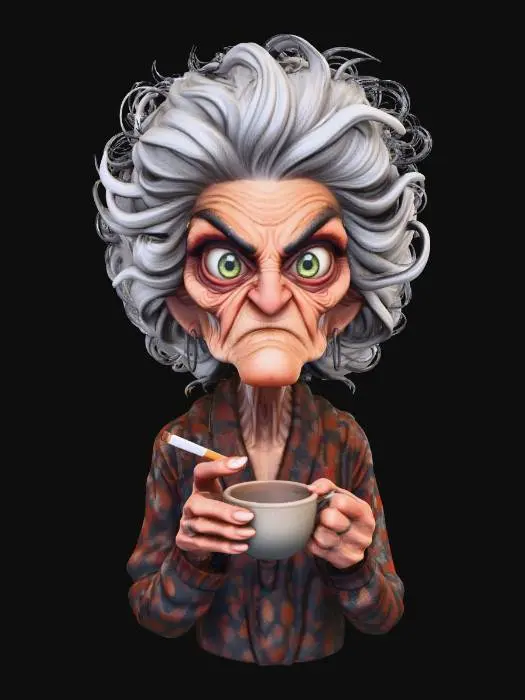 3D model for Grumpy Sipper