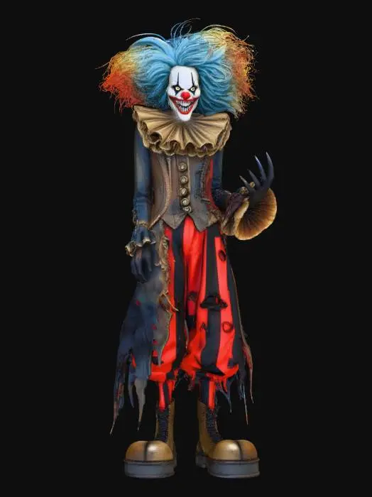 3D model for Clown of Nightmares