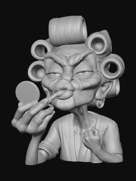 3D model for Glamorous Granny