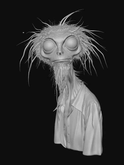 3D model for Whiskered Gaze