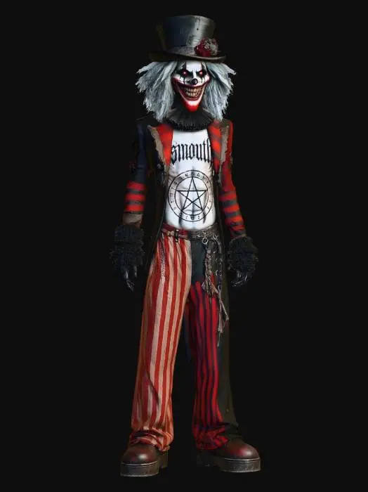 3D model for Sinister Circus Clown