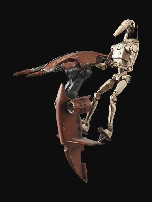 3D model for droid transport