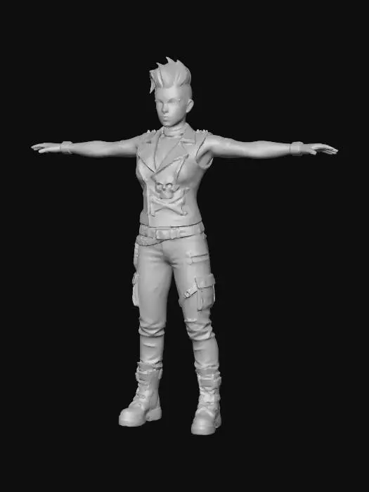3D model for Rainbow Rebel