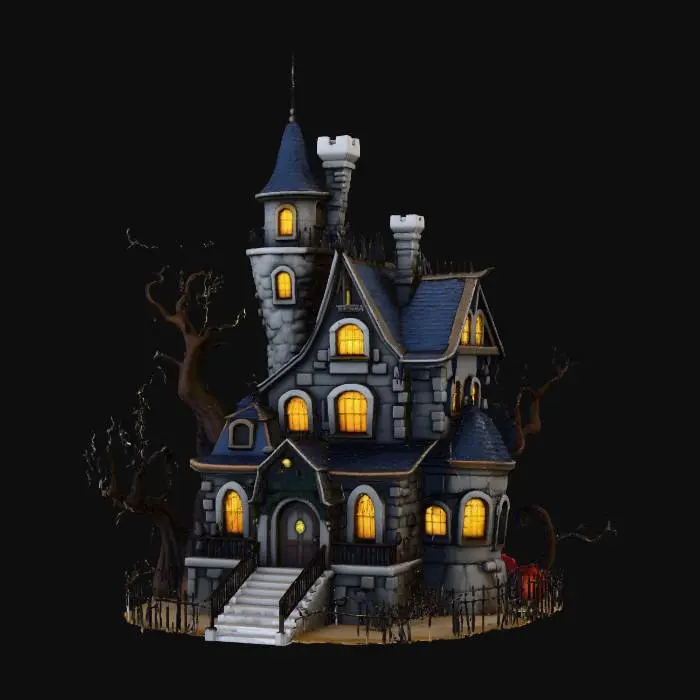 3D model for Haunted Manor