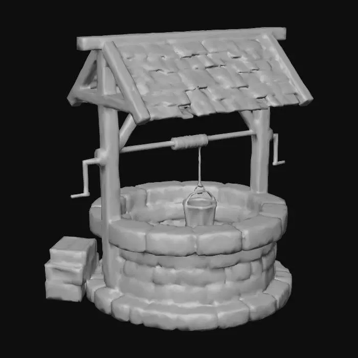 3D model for water well