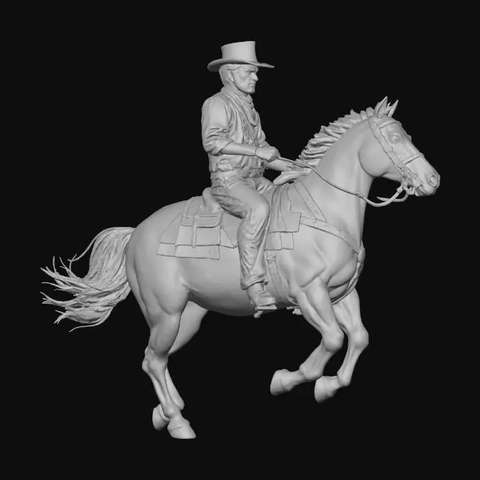3D model for Gallant Rider