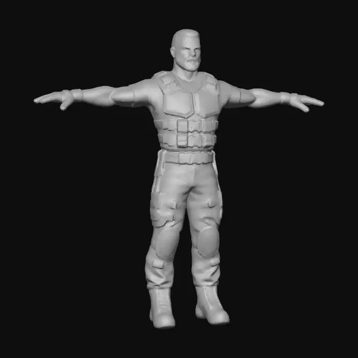 3D model for soldier mod