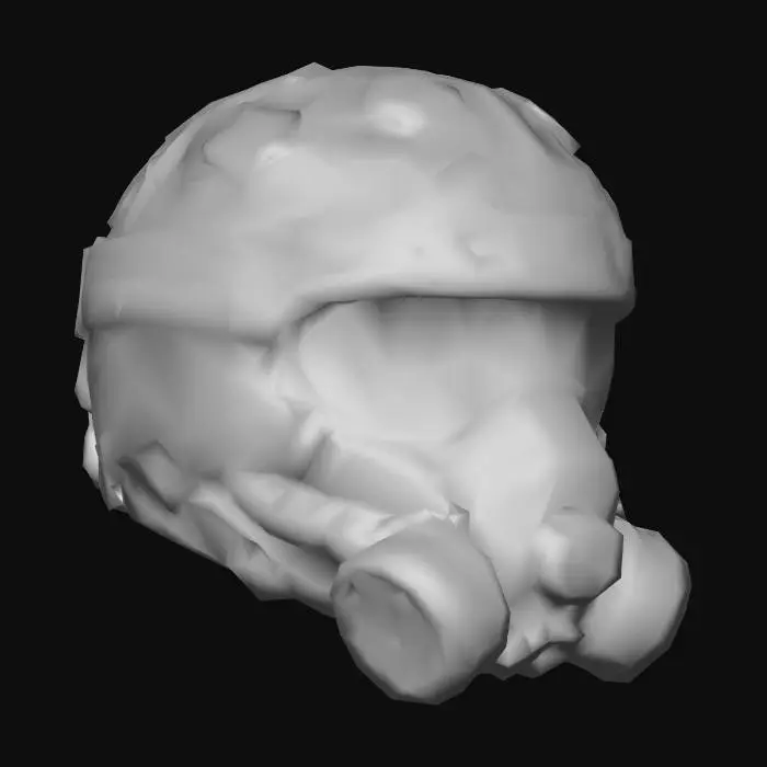 3D model for helmet 4k