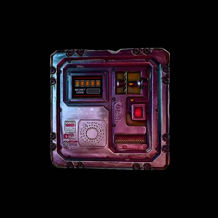 3D model for Dual Activation Console