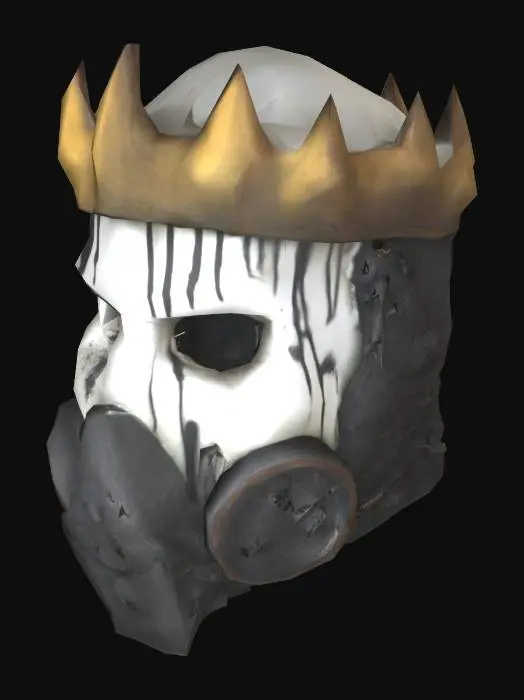 3D model for Crowned Gas Mask Mystery