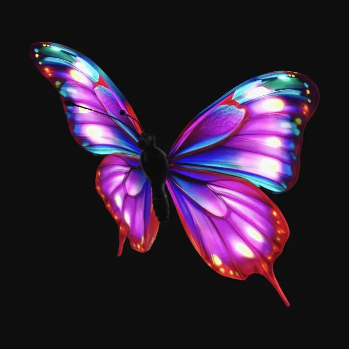 3D model for ΠΌΠΎΠΆΠ΅ΡΠ± Π΄ΠΎΠ±Π°Π²ΠΈΡΡ ΠΊ ΡΡΠΎΠΌΡ Π±Π°Π±ΠΎΡΠΊΡ ΡΠ²Π΅ΡΠ° Π΄ΠΈΠ·Π°ΠΉΠ½ ΡΡΠΈΠ»Ρ